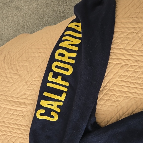 Navy Blue San Diego Hooded Sweatshirt small - Picture 3 of 6